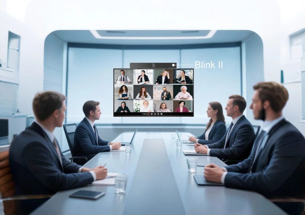 全鏈路AI進化，Thundercomm Blink II視頻會議一體機煥新亮相InfoComm USA 2025插圖